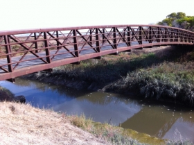 Footbridge, Shoreline, Mountain View, CA